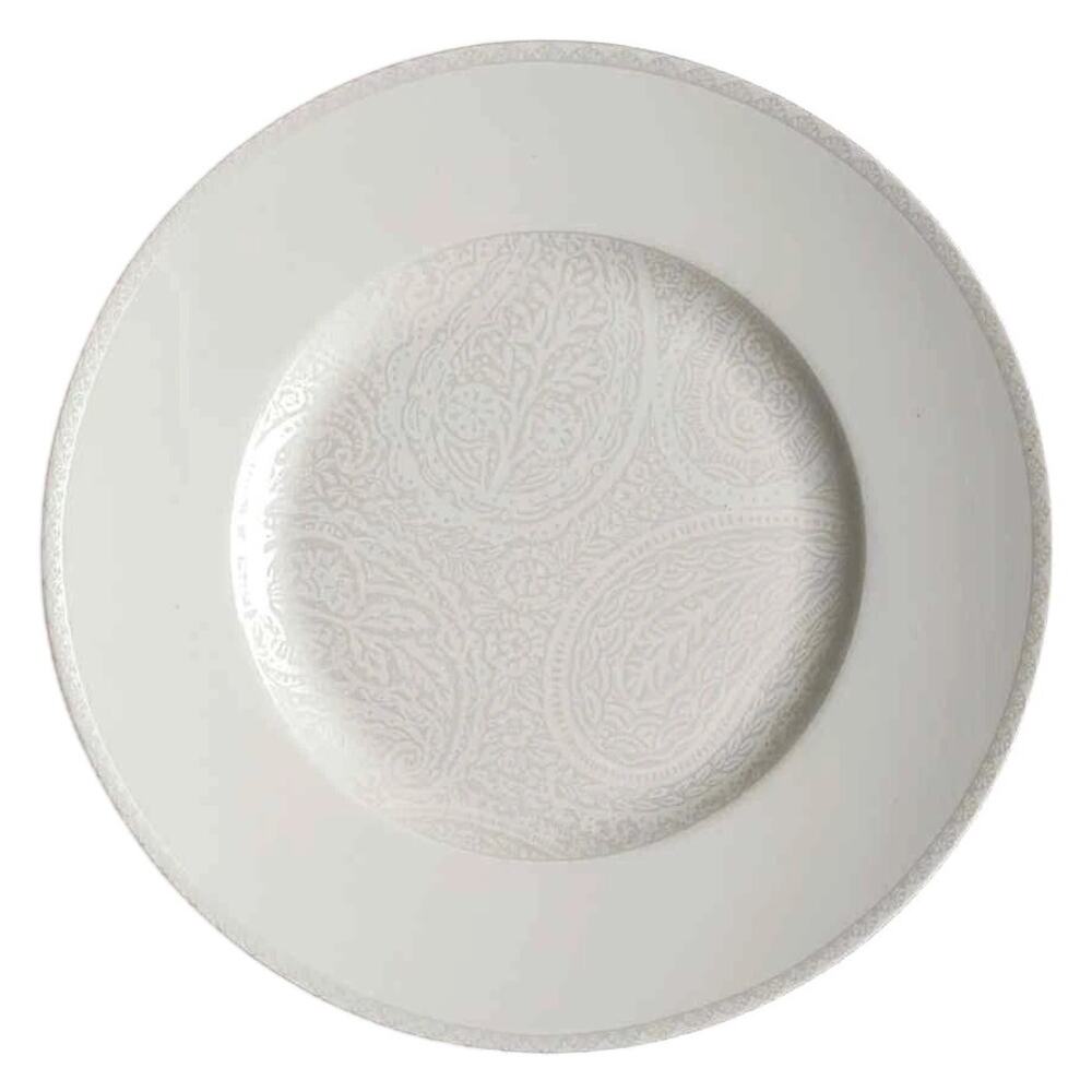 Kay Unger PAISLEY SHIMMER PLATINUM Salad Plates 7477572 Set Of 6